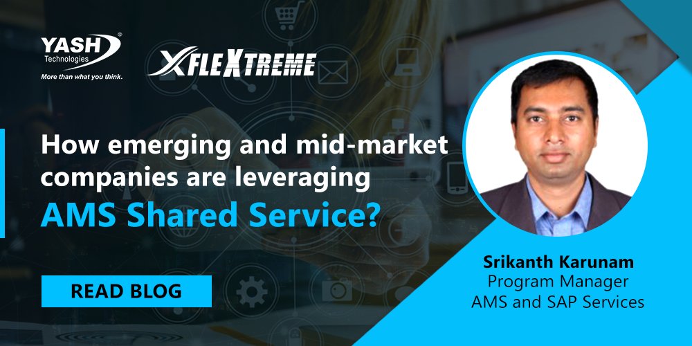 YASH_Tech's tweet photo. With growing complexities in the digital age, how can businesses tackle the contradictory needs of speed-to-market and cost-effective innovation? Read our latest blog to find out. https://t.co/h7q1pgcNEx

@karunamsrikanth #AMS #SharedServices https://t.co/F64Ek2MrvR
