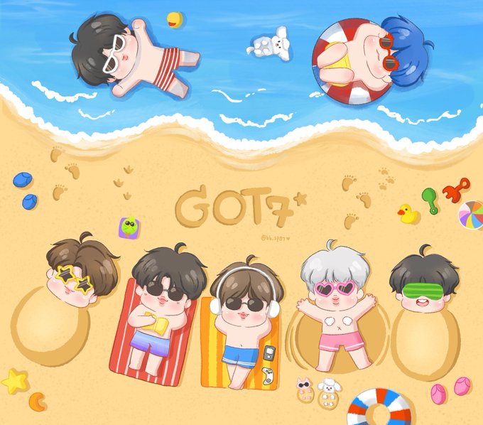 Got7のtwitterイラスト検索結果