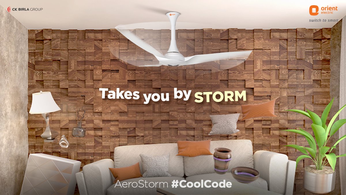 Orient Electric on Twitter "Orient AeroStorm turns up the cool
