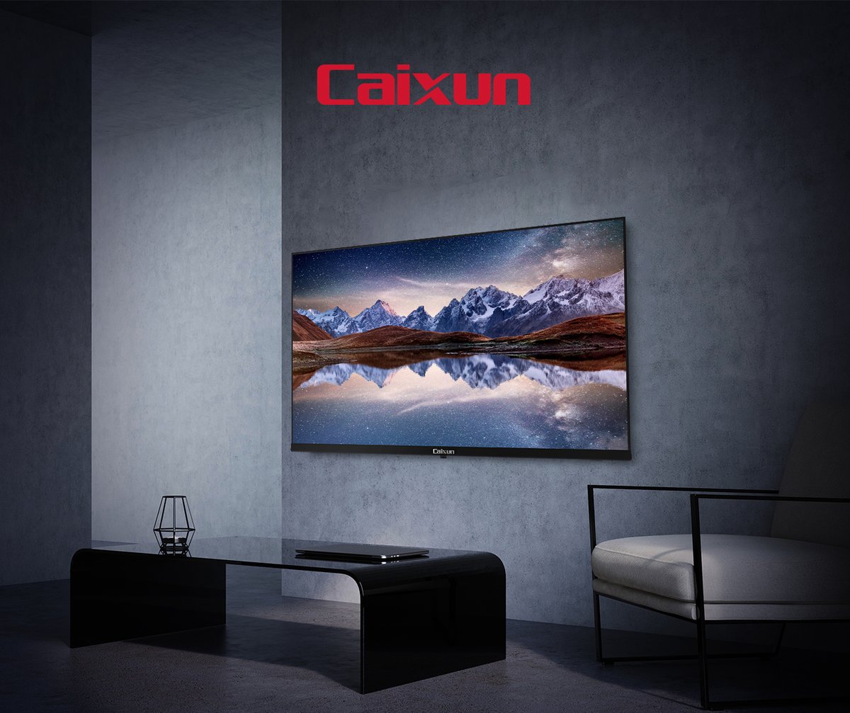 caixuntv's tweet photo. 2 attractive reasons to buy Caixun TVs:

Ultra slim bezel &amp; metallic stylish frame design 
We've long been shaving it for U.  

Discover more #Caixuntv : https://t.co/KVatjixLb2
#4KUHDTV #Smarttv #bigscreentv https://t.co/u71MXNrIuT