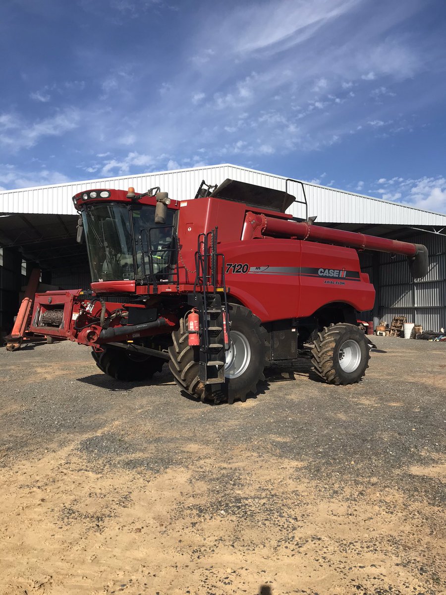 For sale $255000 exc gst, 2011 7120 and 40 ft 2152 front with cross auger and trailer, MAV chopper fitted new 2017, near new tyres, pro 600, NAV controller, receiver, cameras, many extras, exc condition, fully serviced and ready to go, located lalbert ph 0427330536 pls retweet