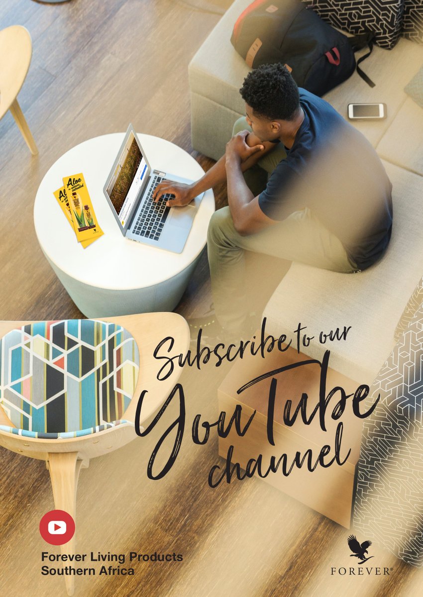 FlpSAfrica's tweet photo. Subscribe to our “Forever Living Products Southern Africa” YouTube channel for the latest video’s on product information and happenings at #ForeverSA. Click on the link below: https://t.co/KxWQP4K9dG
#TheAloeVeraCompany #ForeverSA #FollowFriday https://t.co/kpiaFtjMDR