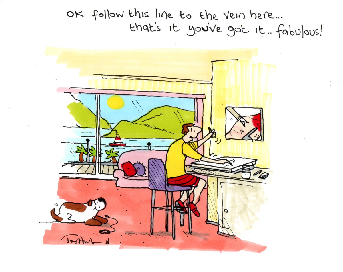 Proximie's tweet photo. The #future of #Surgery illustrated: 

'Virtually scrubbing-in' 

By @tonyhusband1. https://t.co/d1vGaEbkZY