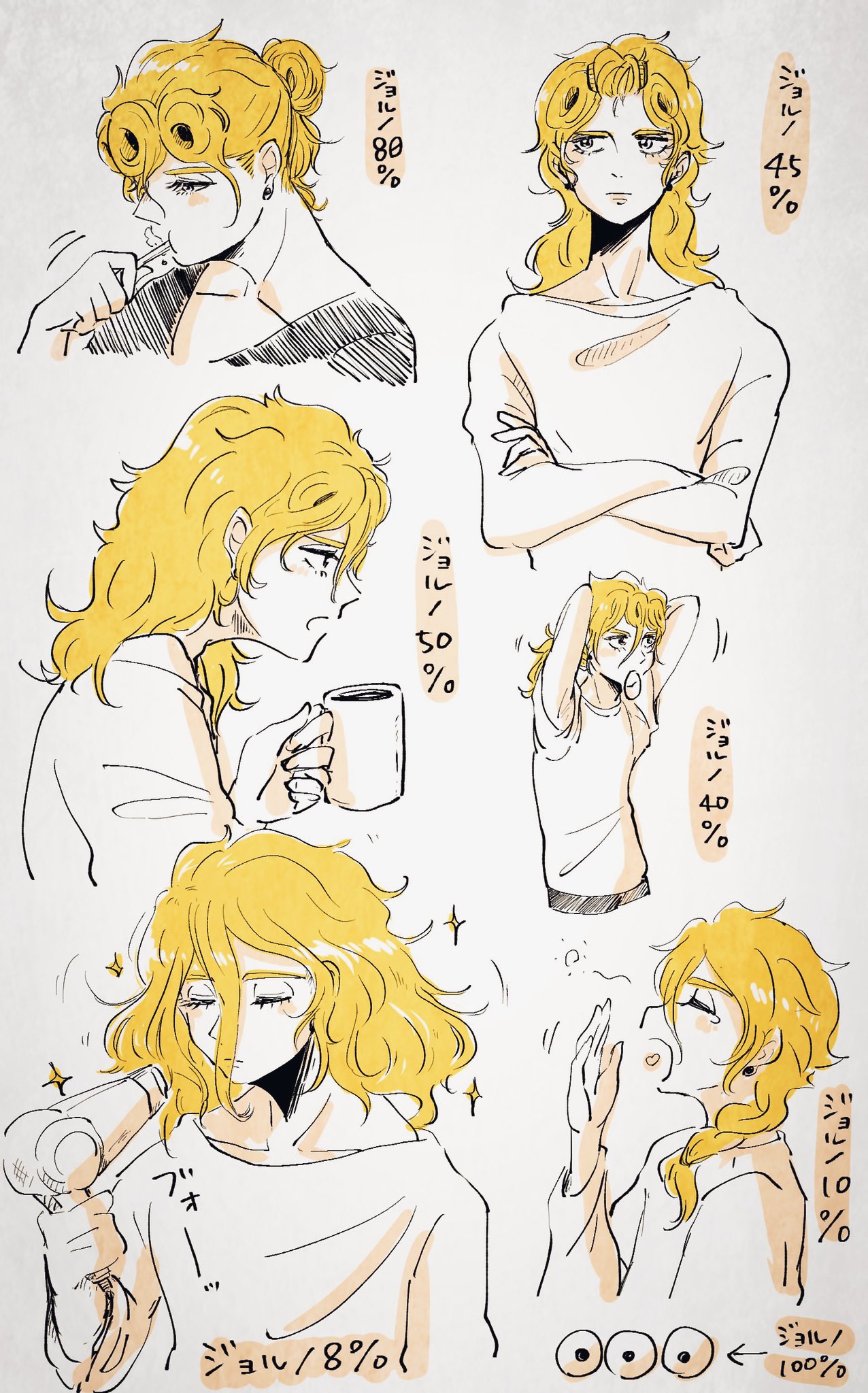 井野 V Twitter コロネというアイデンティティを失ってどこまでジョルノとして成立するか考えたおうちジョルノ