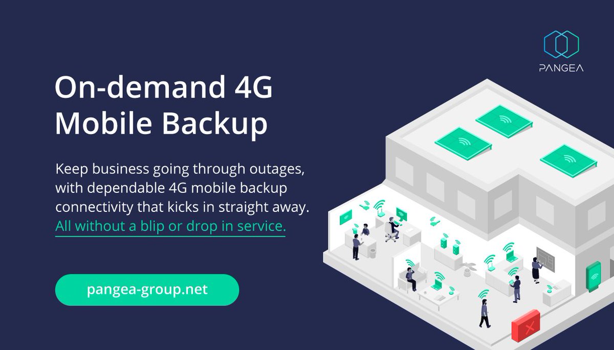 Don’t wait until you’re hit by another network #outage to secure your #connectivity. Drop us a line and we’ll gear you up with our on-demand #4G backup, so you can rest easy next time fixed lines go down. pangea-group.net/multi-network-…