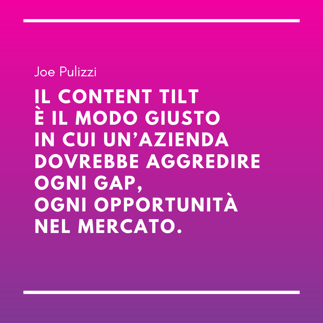 roigroupit's tweet photo. Un contenuto è unico (Joe #Pulizzi lo definisce #ContentTilt) quando ti separa nettamente da qualunque altro competitor del settore.
È questa condizione che consente a un brand di emergere e consolidarsi come leader nel suo mercato.
Scopri di più 👉 https://t.co/mYOREs9WQG https://t.co/QKyuk9PztG