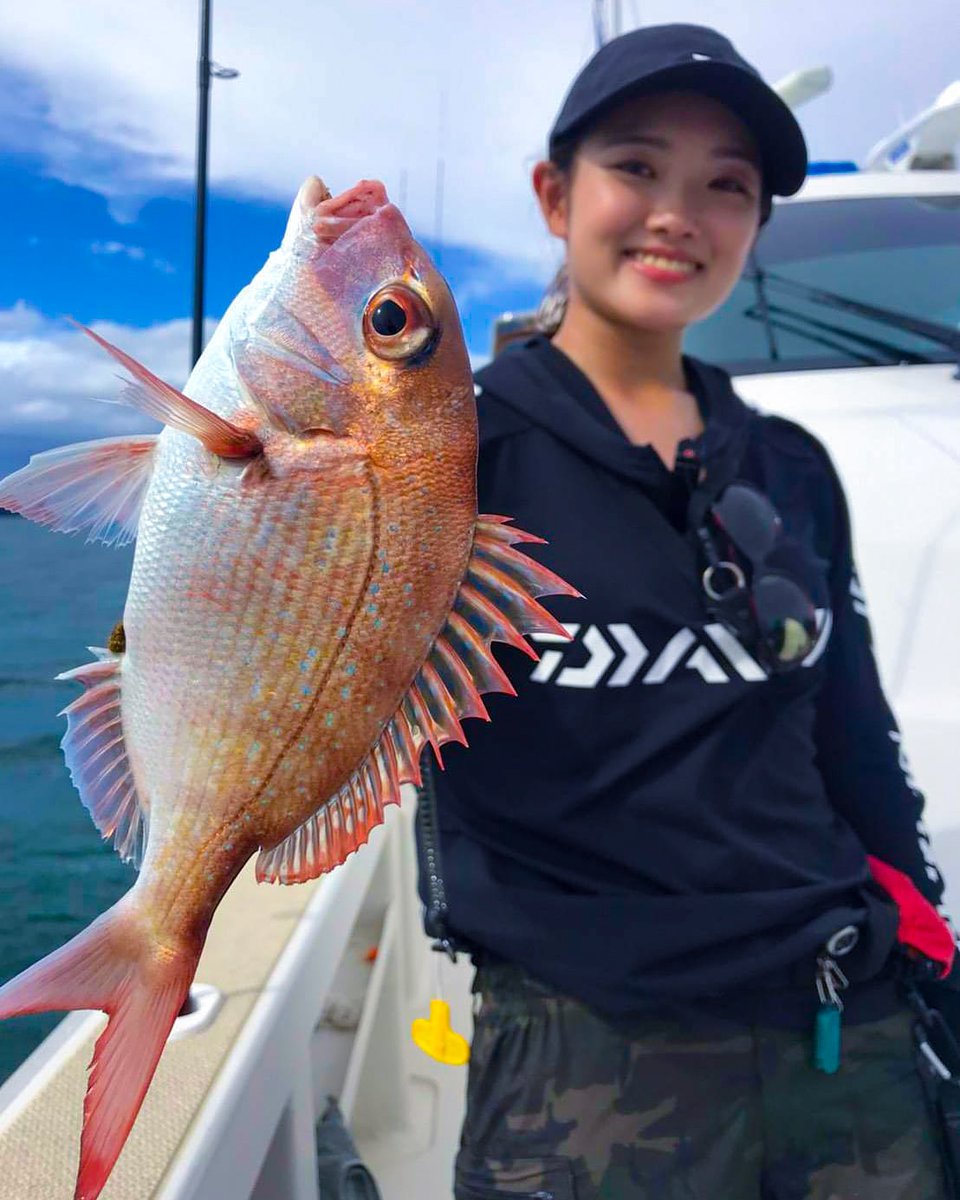 釣り好き 瀬戸内でテンヤマダイ🌈 色んな魚種が釣れてわくわくしました😁 次は大