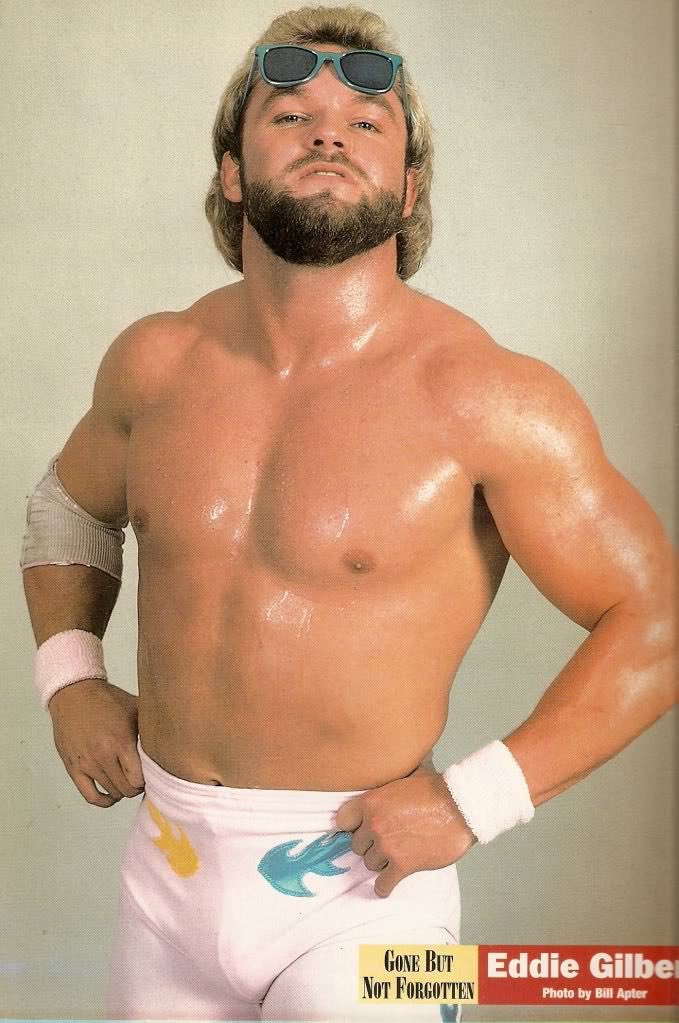 Happy Birthday to \"Hot Stuff\" Eddie Gilbert who would have turned 59 today. 