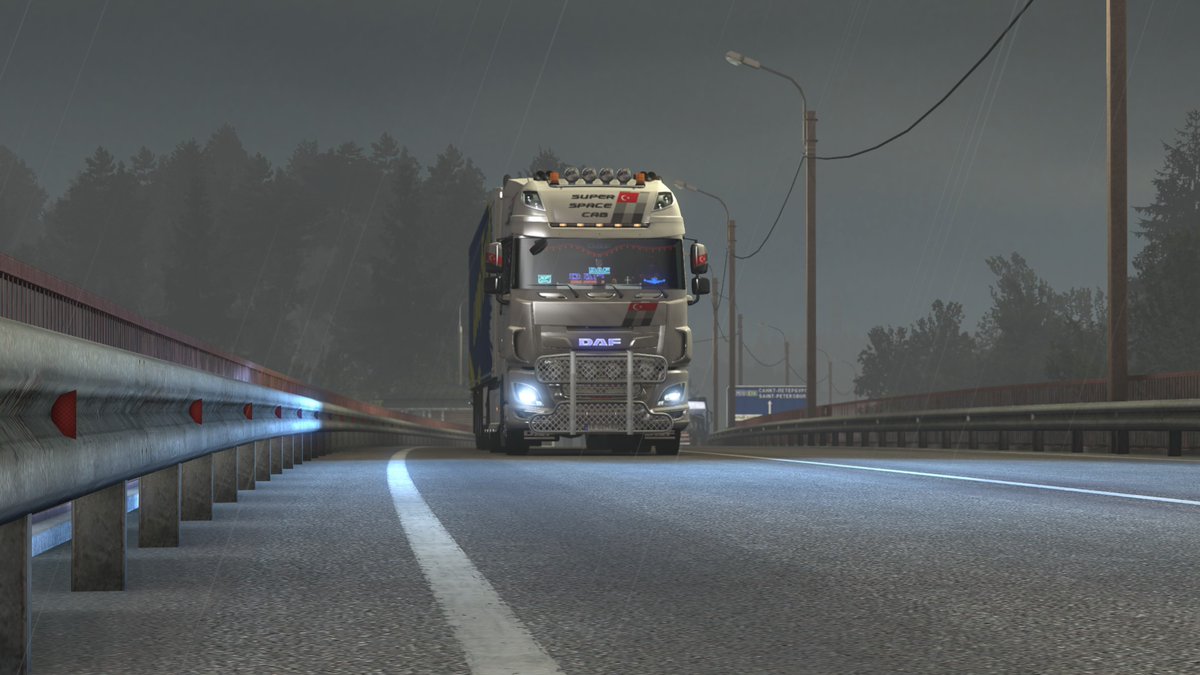 mamili1649's tweet image. dark night #DAFUnityEdition 
#ETS2 @DAFTrucksNV @SCSsoftware