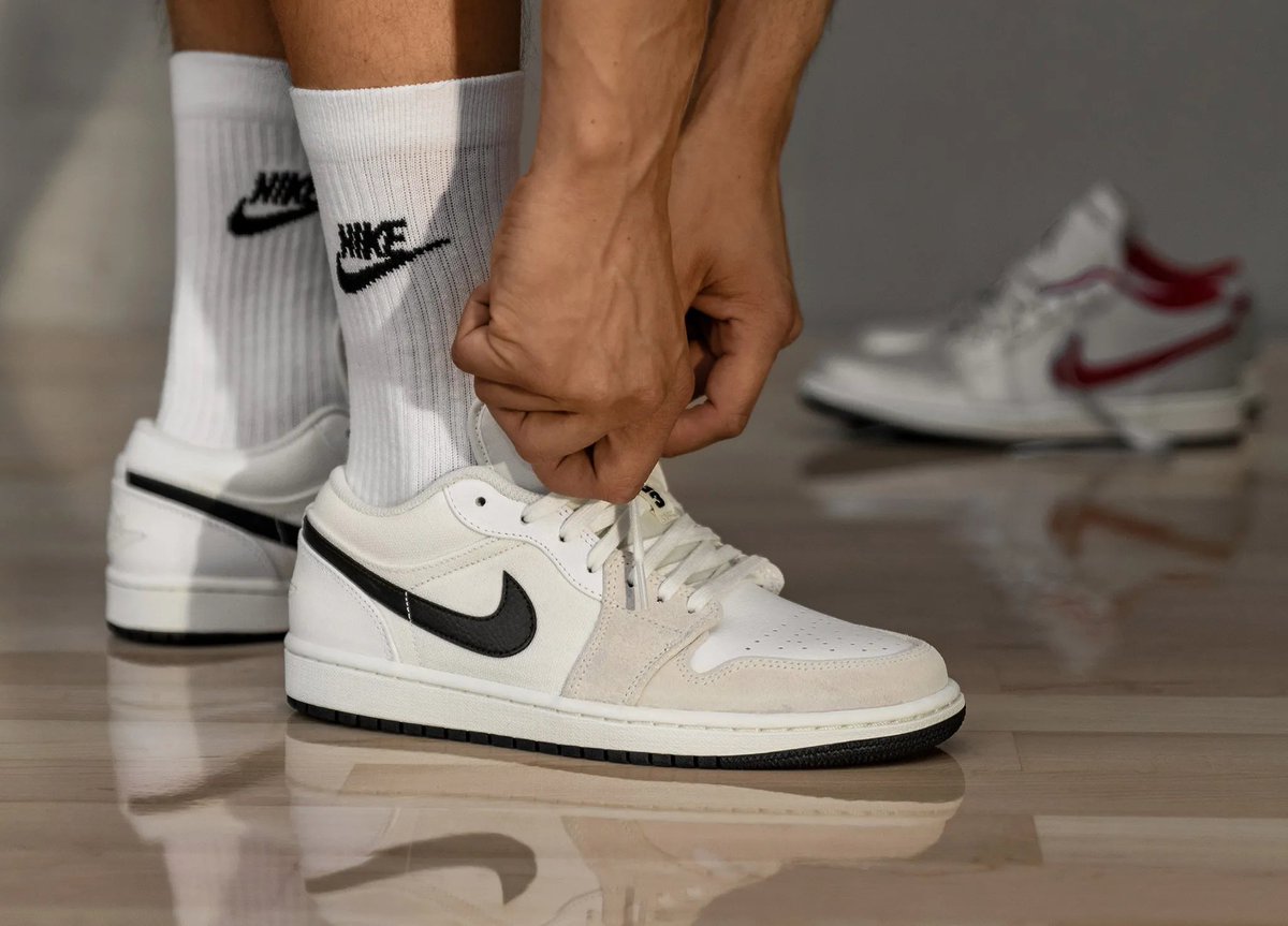 air jordan 1 low geel