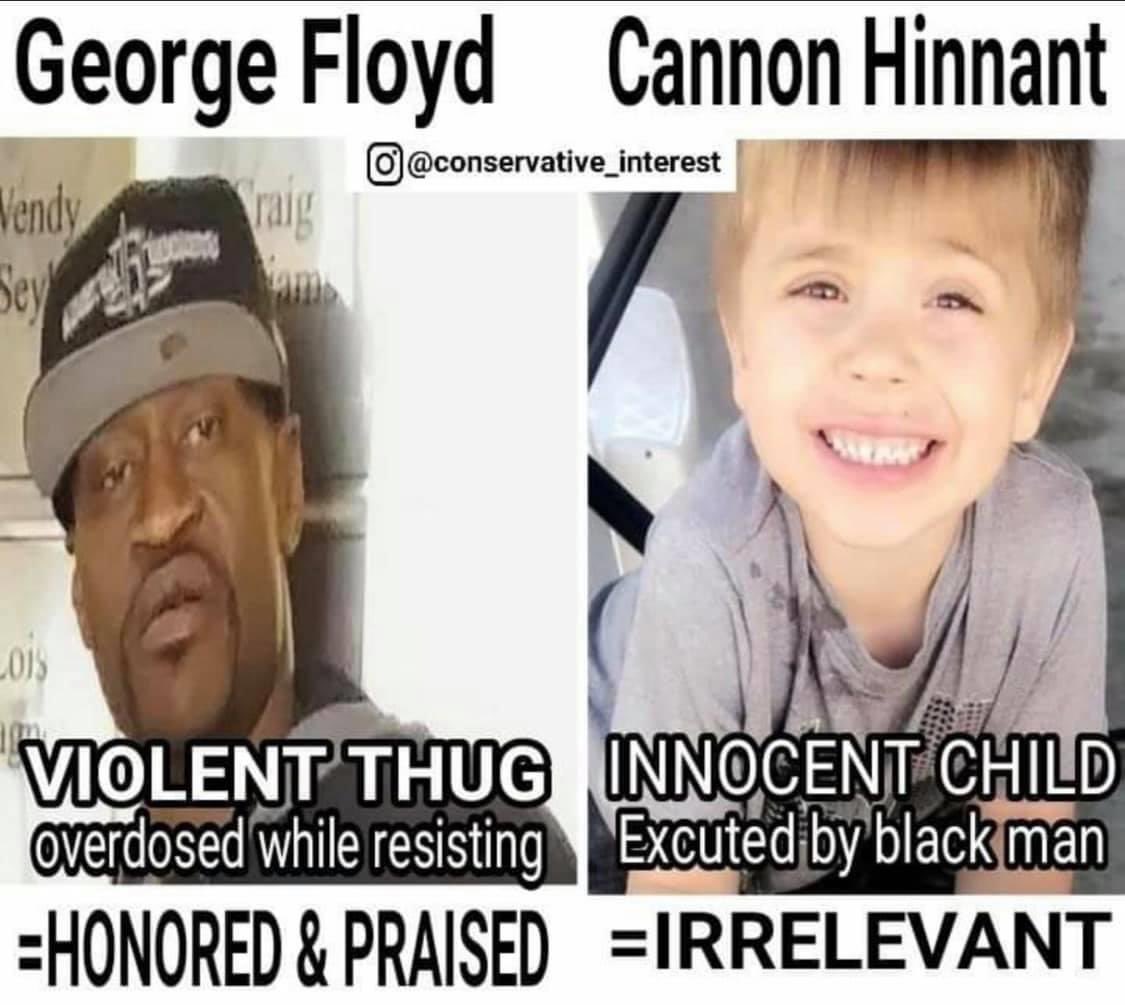 jbein60's tweet image. I guess this doesn’t fit the Media Narrative, does it! #JusticeForCannonHinnant #SaveOurChildren