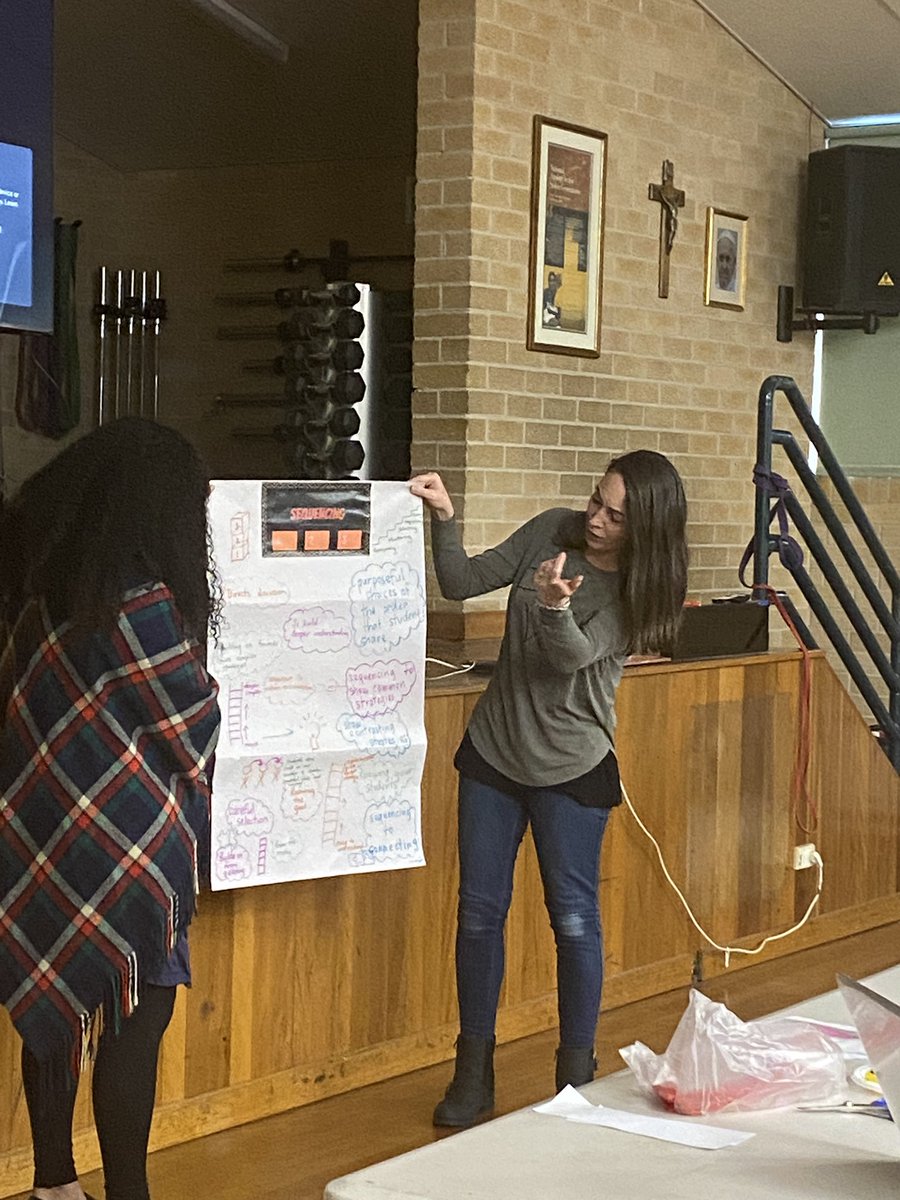 Holy Family Granville East teachers exploring and sharing their understanding of the “Five Practices” to reimagine their role as the teacher in Numeracy. <a href="/CatholicEdParra/">Catholic Schools Parramatta Diocese</a> <a href="/cherylfortini/">Cheryl Fortini</a> <a href="/LizMcQuadeJones/">Liz McQuade-Jones</a>