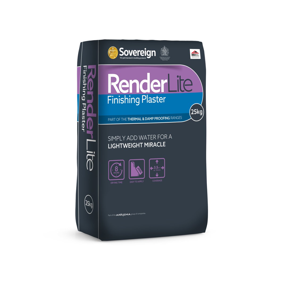 Sovereign Renderlite is gypsum based plaster for use as the final coat which forms a hard wall finish plaster that allows the walls to breathe.
Top quality and fast, ex-stock delivery.
#plaster #damp #walls 
ow.ly/aDYO50AXfoH