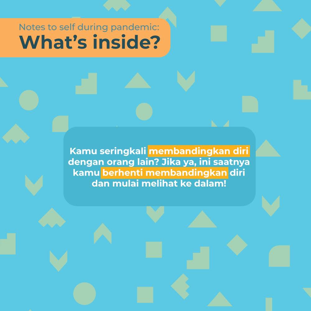vanelaschool's tweet photo. Membandingkan diri bukanlah hal yang baik untuk kesehatan mental kita. Setiap individu memiliki potensi dan cara yang berbeda dalam meningkatkan kemampuan dirinya.
Fokus terhadap kelebihan yang kita punya akan membangun langkah yang lebih baik ke depan. https://t.co/KmA6jOX0SH