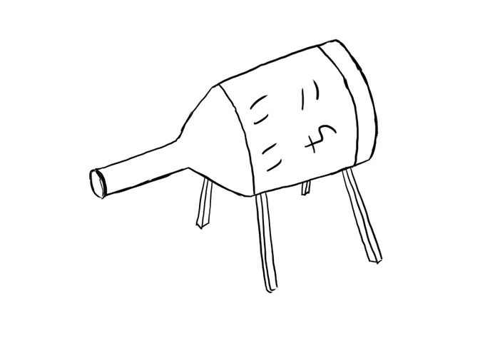 これを描かないとお盆が始まらない気がした 