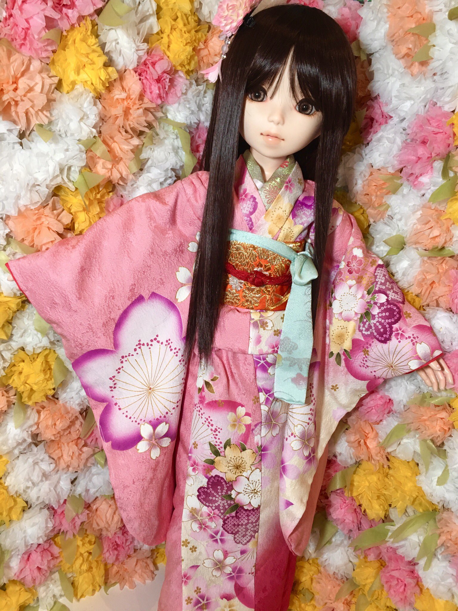 乙姫ドール アウトフィット 甚平 パラボ80 妖精の庭
