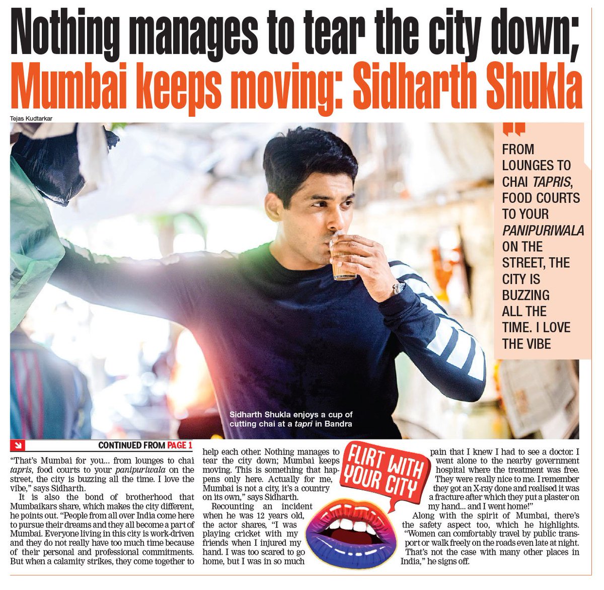 Mumbai is not a city, it's a country on it's own.           :  @sidharth_shukla  #SidharthShukla  #SidHearts