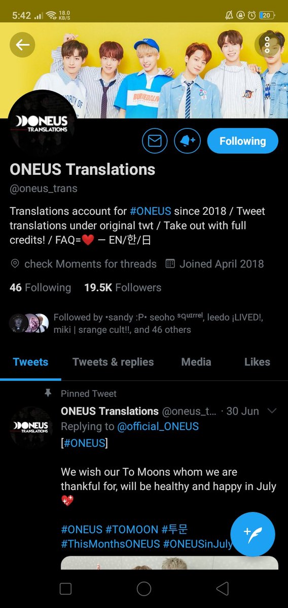5. The Translator- these to moons have the one of the most important role in oneus comeback because they help us translate what the boys say and encode it for us to understand them,, we appreciate our translators