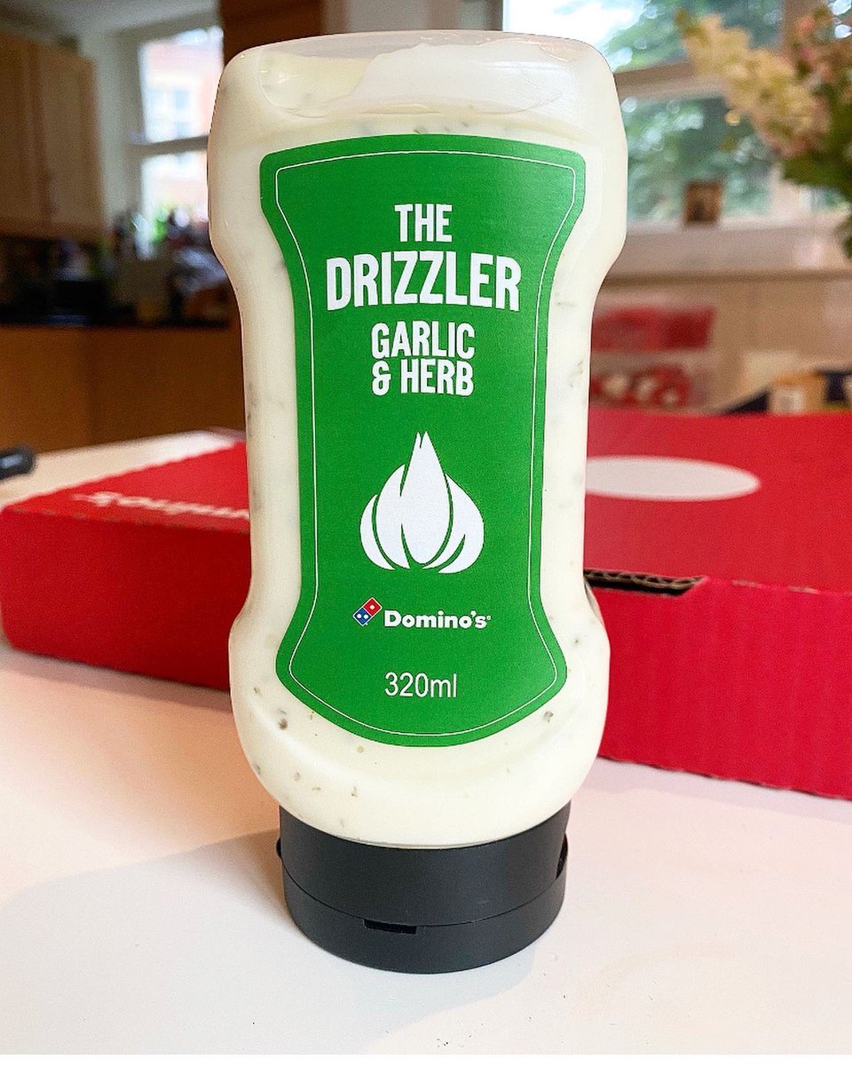 THIS IS NOT A DRILL 📣<a href="/Dominos_UK/">Domino's Pizza UK</a> have released a bottle of their infamous garlic and herb sauce 🤤🍕#missguided (📸 <a href="/KateOvens/">Kate Ovens</a>)