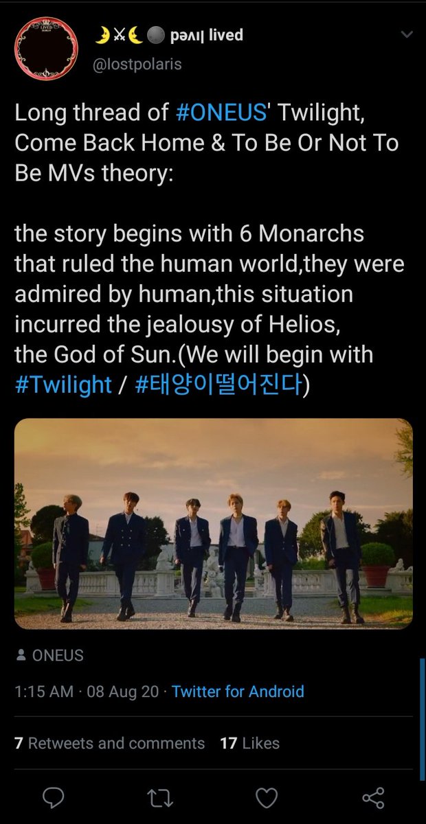 7. The Theorist- we can't deny the fact that most to moons are intellectuals and are quick to notice things in the spoilers. They go thru the tiniest details & shares us their insights or info abt the spoilers (ngl oneus is making to moons smarter than what they thought they are)