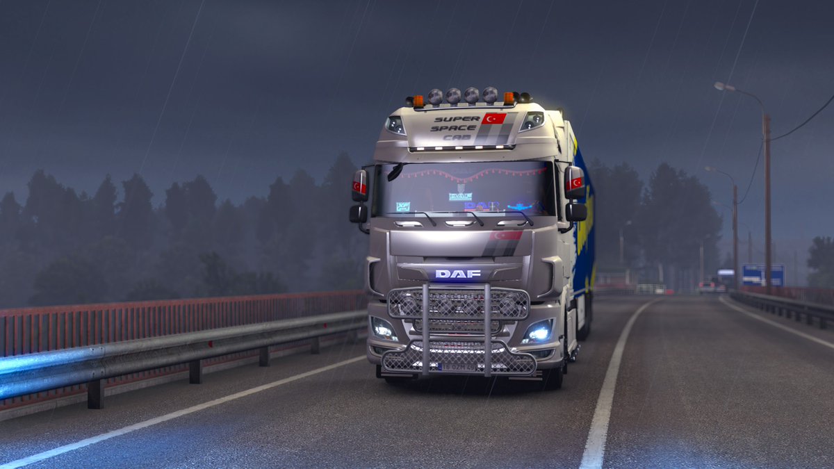 mamili1649's tweet image. dark night #DAFUnityEdition 
#ETS2 @DAFTrucksNV @SCSsoftware
