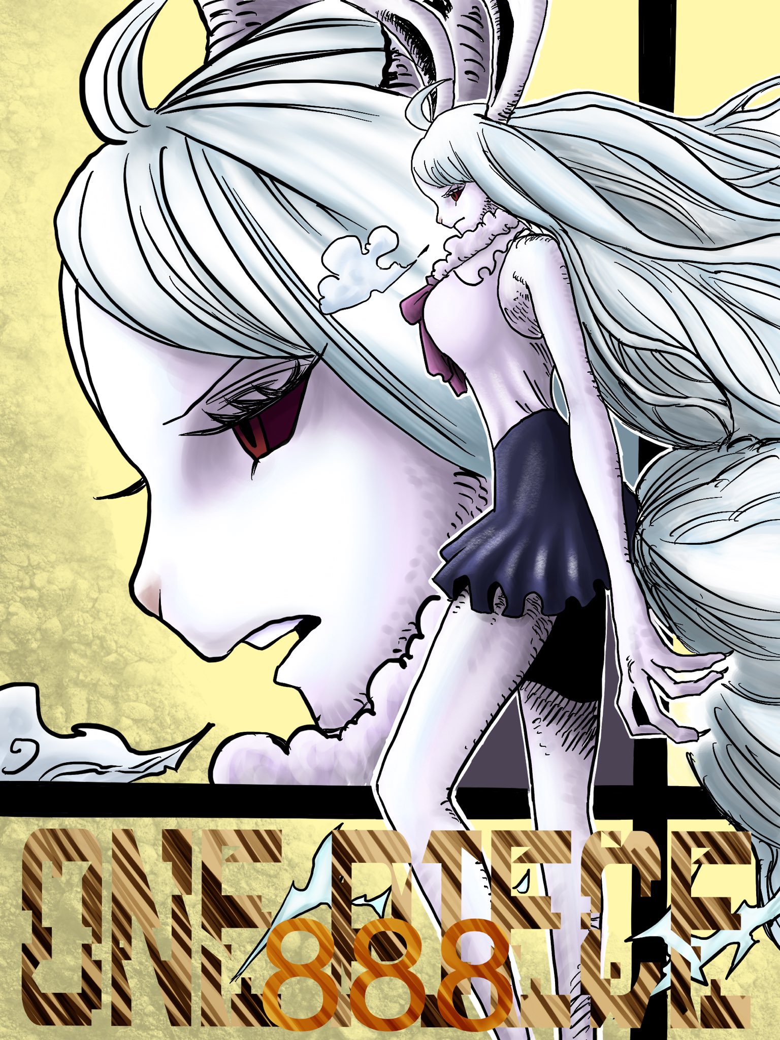 Hatsu S Colorpage 月の獅子 One Piece 第8話 獅子 よりhttps T Co Jeqnrpw5xd Twitter