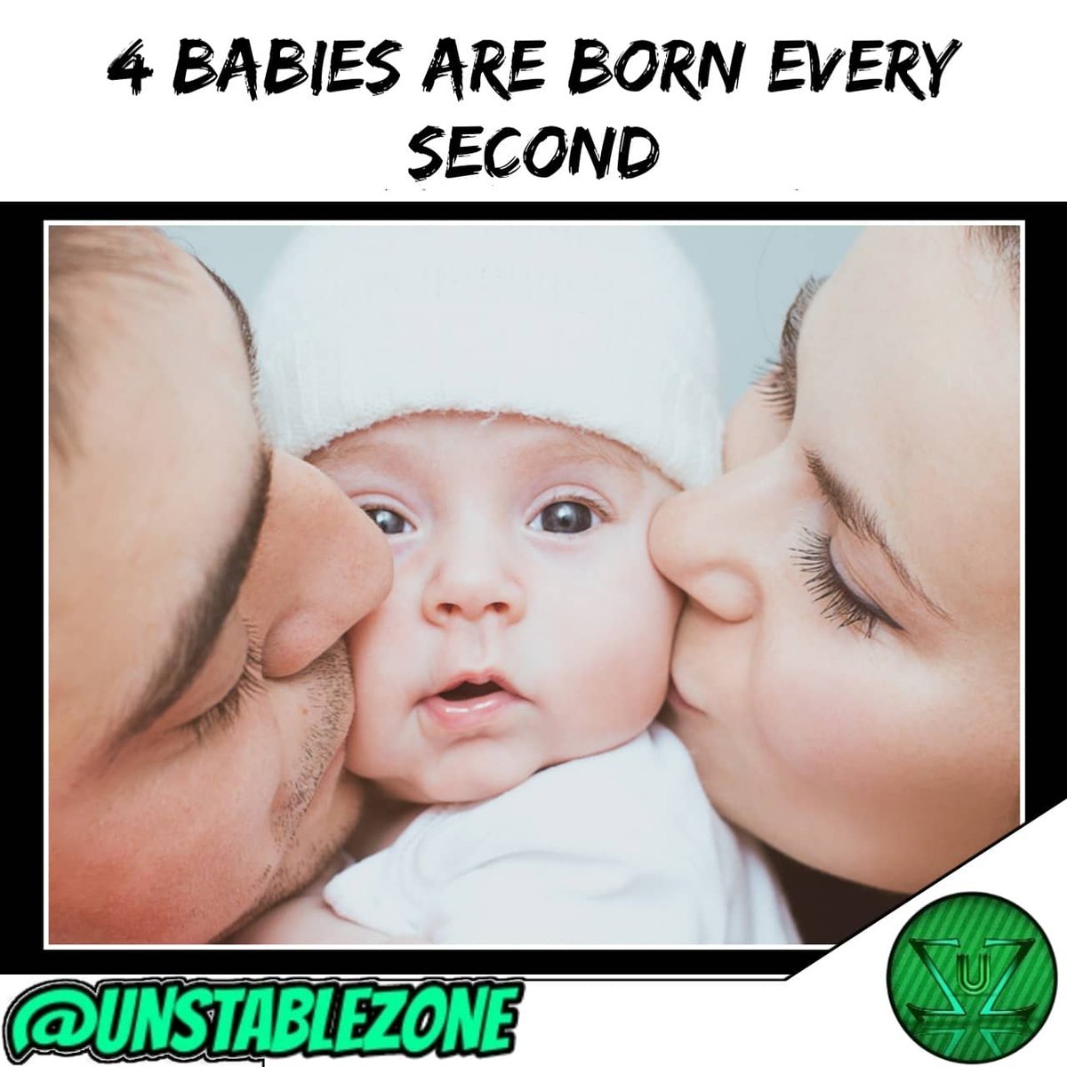 unstablezone's tweet photo. 4 babies per second ...
.
.
.
.
.
#babies #newborn #newbornbaby #biology #sciencefiction #memes #facts #ytchannel #science #sciencefacts #sciencememes #scifi #ScienceNeverEnds #UnstableZone #Thanks... https://t.co/BZ2MHmXOlY