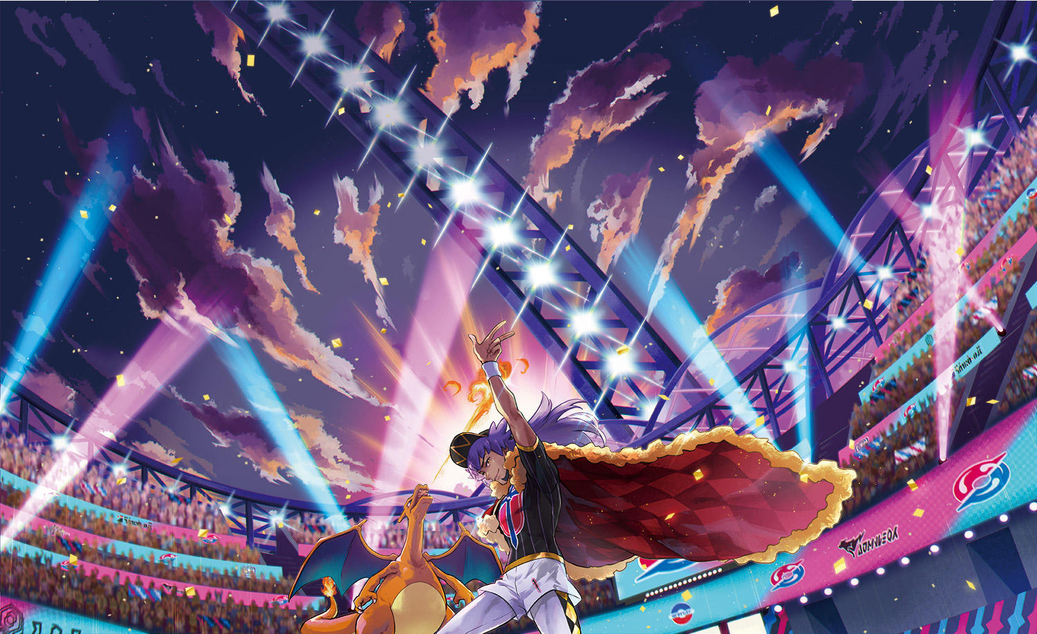 PLDH on Twitter: "Great promotional/box artwork featuring Leon and Charizard  for the next Sword &amp; Shield TCG set. https://t.co/XPnBViG6D5  https://t.co/nkXBbxeXnc" / Twitter