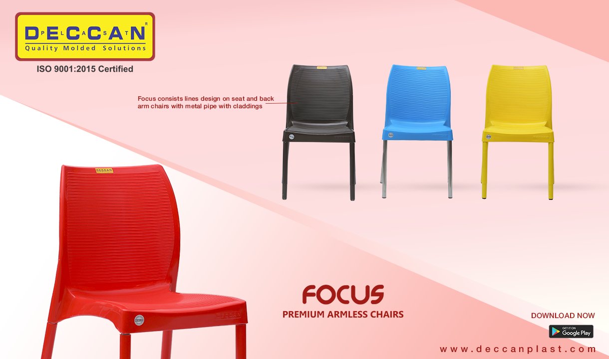 Deccan plastic chairs hot sale
