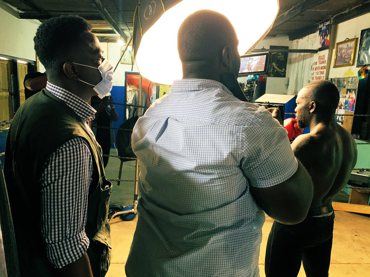 AlexTackie's tweet photo. Directed my first short film yesterday on an amazing project I had been dreaming to shoot. Big ups to the team. Something amazing is coming.  @KwameBlack @mrHutchison20 @_eddwardd @kwameselah https://t.co/pK9CLlO8vR