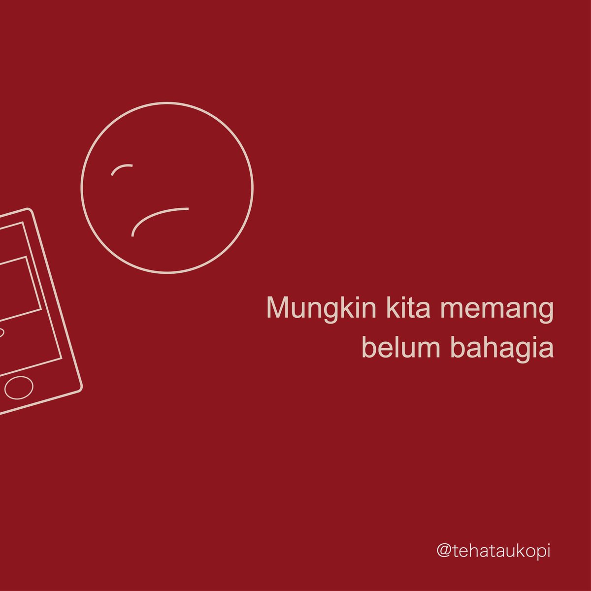tehataukopi's tweet photo. Belajar menikmati apa yang kamu dapat tanpa perlu mengumumkannya https://t.co/s66SDqM0Sw