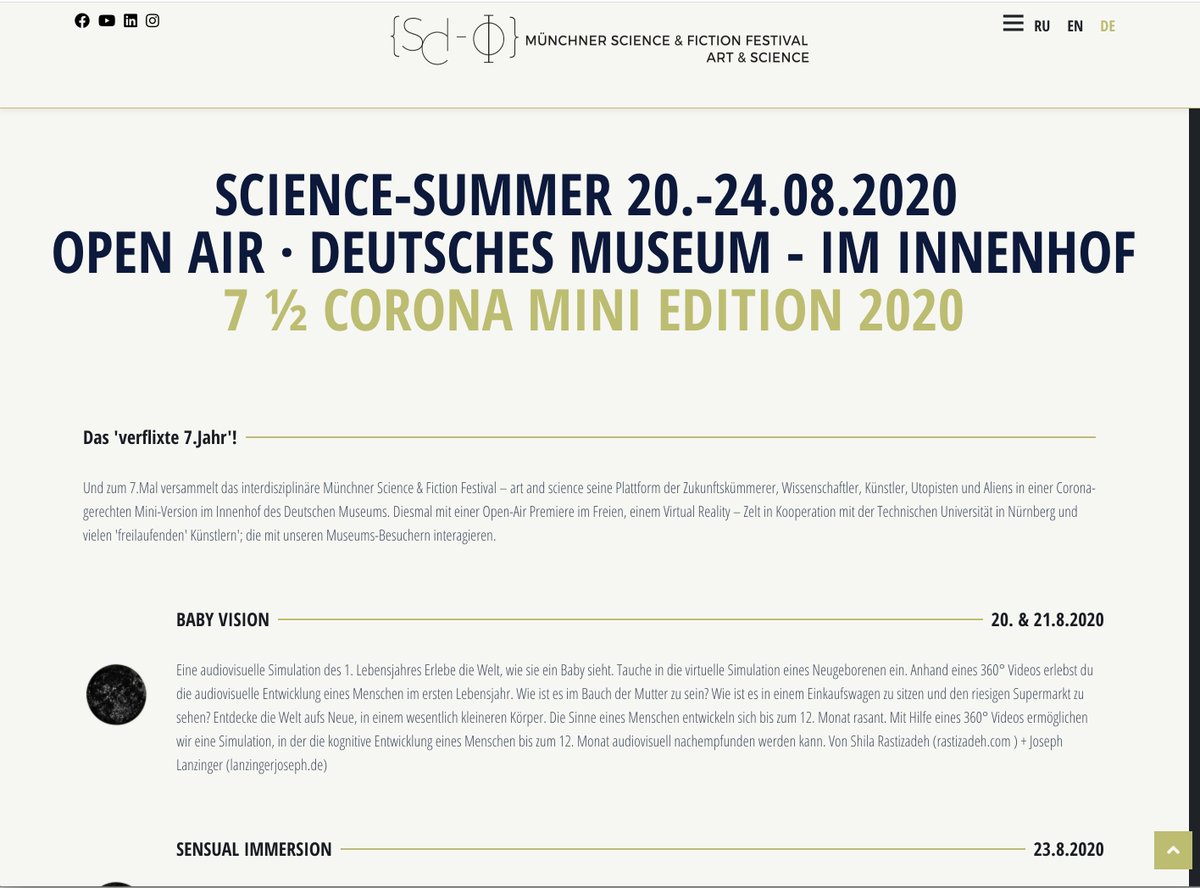 ArtwalksEurope's tweet photo. @dominikhhh @agilekultur @kulturtussi Challenge accepted ;-) #ScienceSummer @DeutschesMuseum mit @MUC_SciFi_Fest :: #spaceTiki #Tikimania #VRworks https://t.co/OuPUWgN2jQ