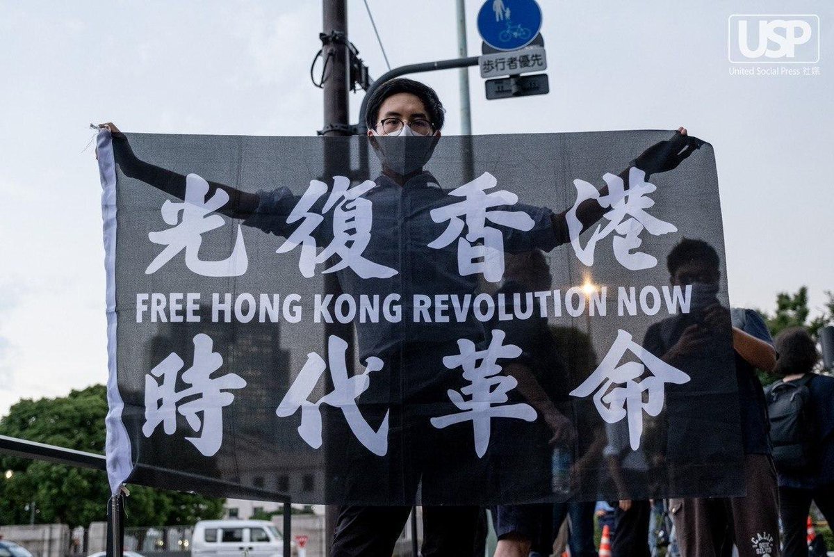hkfp's tweet photo. Around 300 people joined a "Stand with Hong Kong" protest in Tokyo on Wednesday. They gathered to pressure the Japanese government to respond to the issue of Hong Kong democracy and the alleged curtailing of its freedoms. Photos: Viola Kam/United Social Press. @USPhongkong https://t.co/nZYK9sv6MI