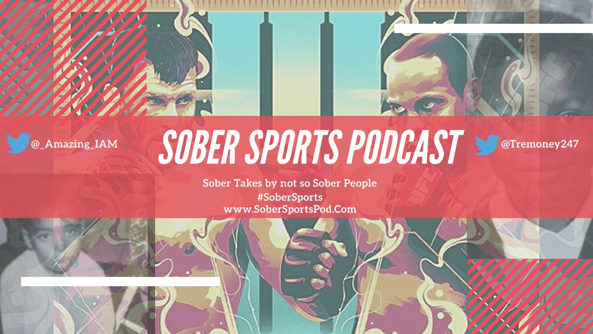 SoberSportsPod's tweet photo. Episode 6: Solo Dolo taped and ready to rock. 

Releasing on YouTube Friday and wherever you get your podcasts Saturday morning. 

This weeks topics include:
NBA Playoff Picture 
End of College Football
#UFC252 Preview 

Subscribe Like Share 
@TreMoney247 @_Amazing_IAM https://t.co/UF9jTdsuWk