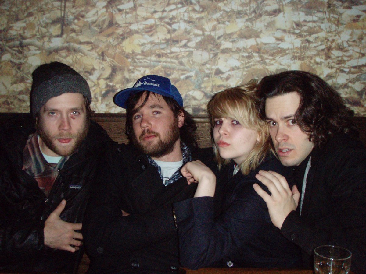 Rare mid-production night out (for me) with  @likemark  @maebirdwing and Mayor Of Toronto, Kevin Drew from  @bssmusic 4th April, 2009  #ScottPilgrimIs10