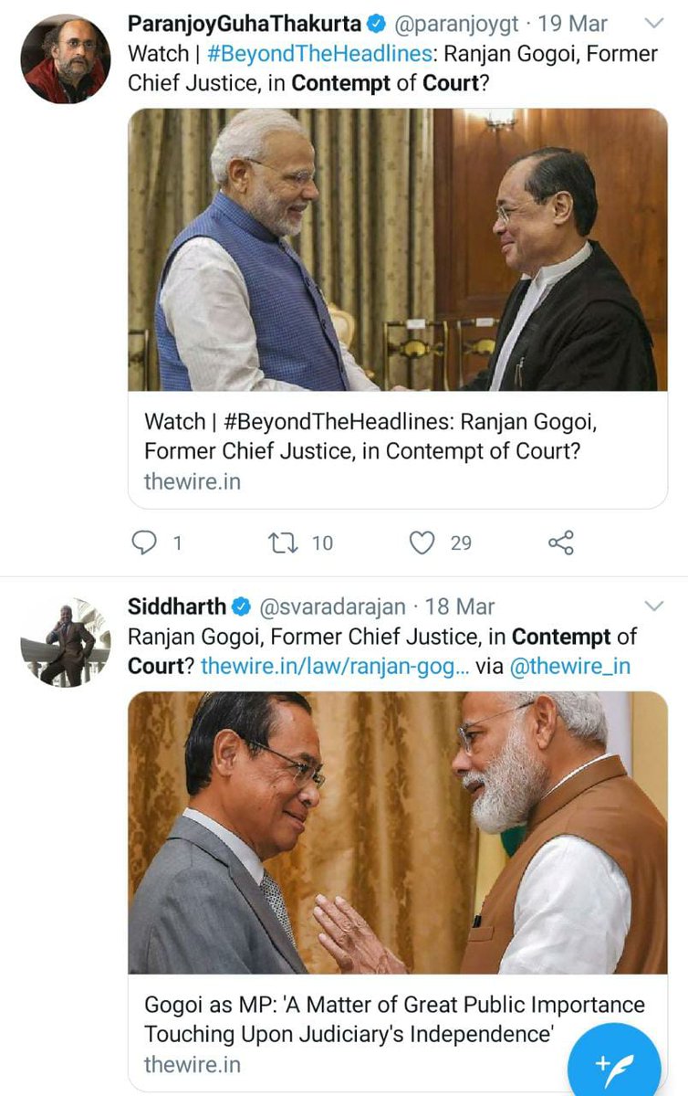 And few more champion tweets on contempt of court. These liberals always raised voice for punishment against contempt of court.Now, on  #prashantbhushan issue, why are they crying against Supreme Court?