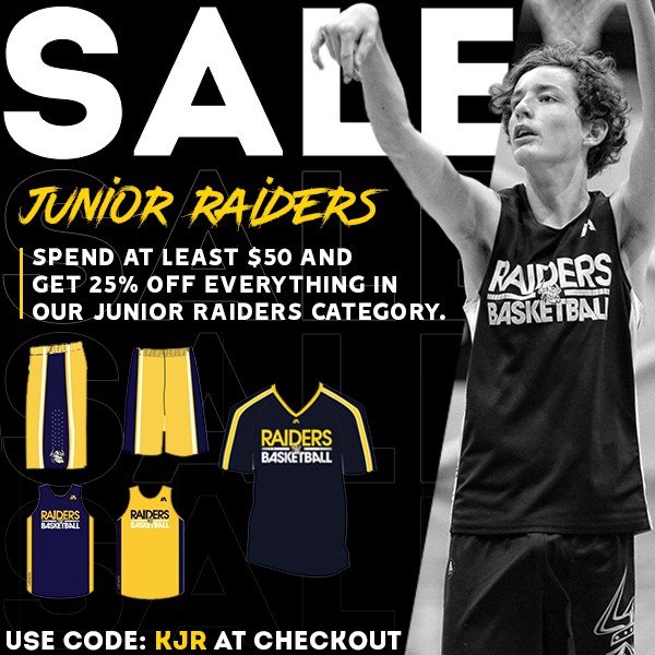 We've got a huge sale on our Junior Raiders items in the shop! Spend $50 or more and receive 25% off all items in our Junior Raiders category on the shop! 

👉 bit.ly/knoxshop