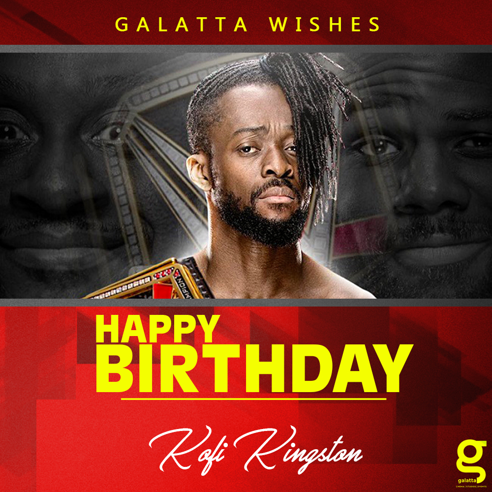 Wishing the lightning-quick Kofi Kingston a very happy birthday!  