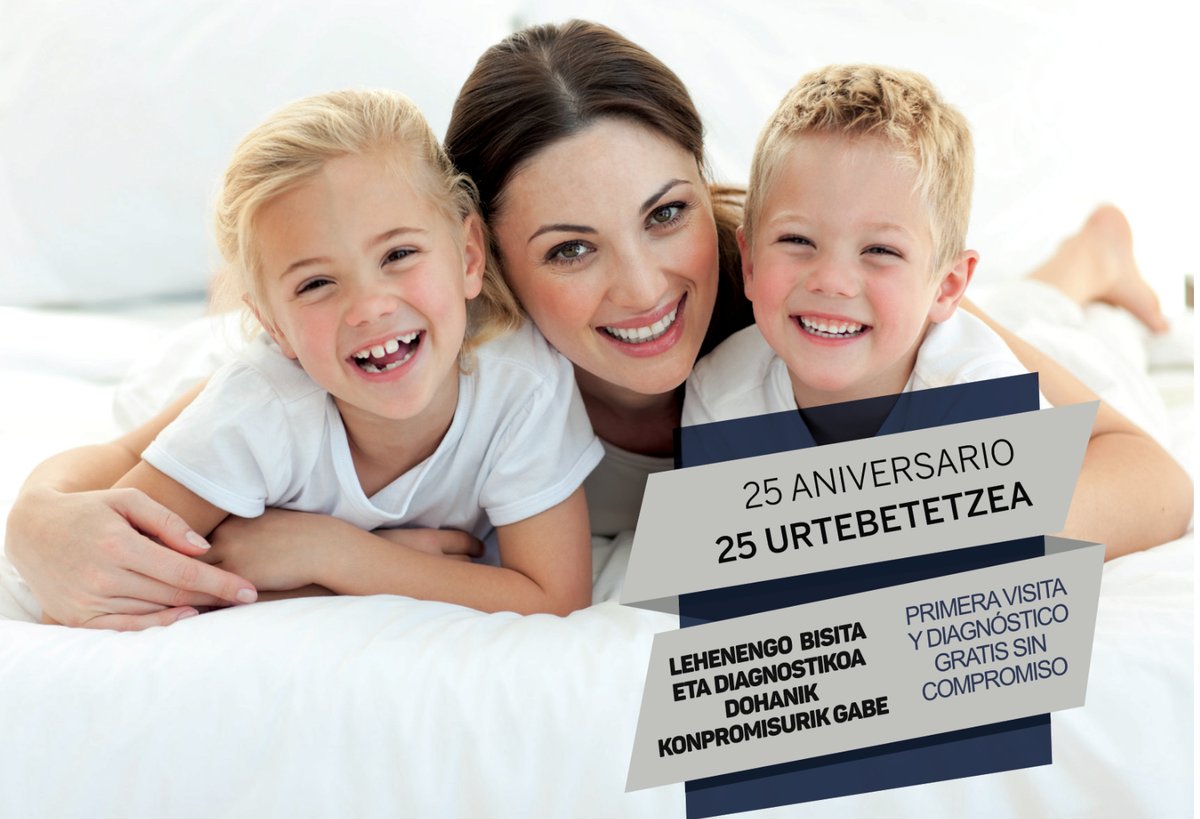 ¿Sabías que cumplimos 25 años?
.
Ba al zenekien 25 urte betetzen ditugula?
.
.
#clinicadental #dentaldonostia #salud