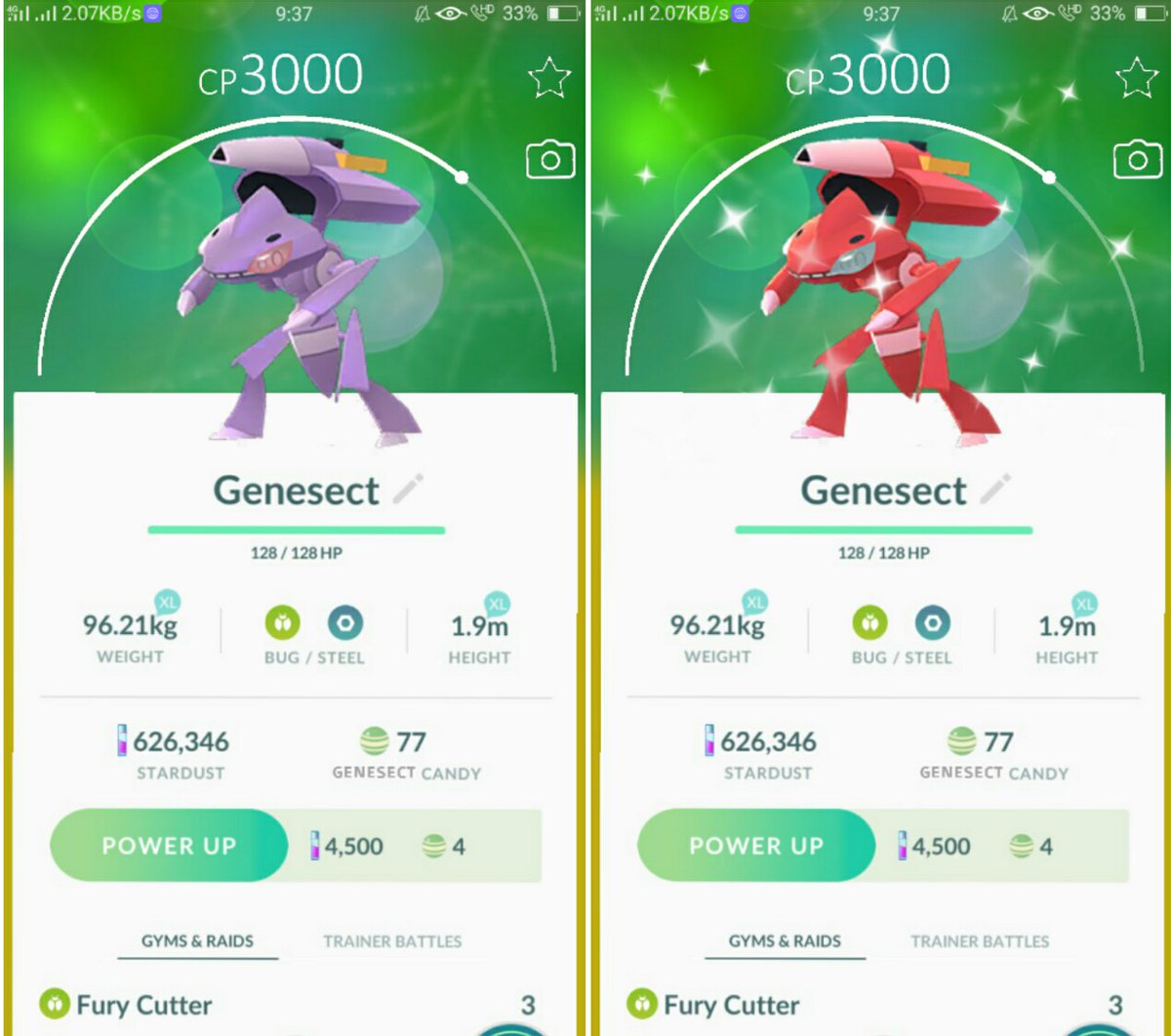 Have you Catch a Shiny Genesect in Pokemon Go ? #pokemongomemes