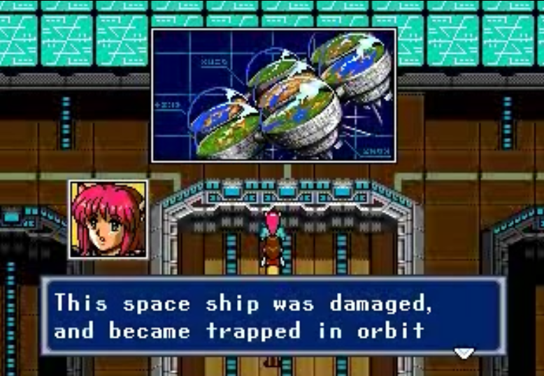 Phantasy Star IV:A once-interplanetary civilization faces climate collapse, as ancient terraforming AIs and tech they no longer understand break down. My first jRPG, and a big aesthetic influence. Got me into genre-bending, apocalypse, body horror, robots, and... and catgirls?