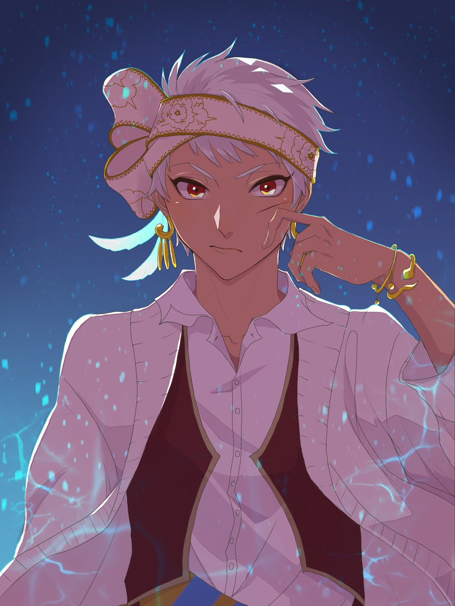 ツイステ カリムくん顔に傷有り注意 Twstファンアート 自寮生傷つけられて静か ちしのイラスト ツイステ カリムくん顔に傷有り注意 Twstファンアート 自寮生傷つけられて静か ちしのイラスト