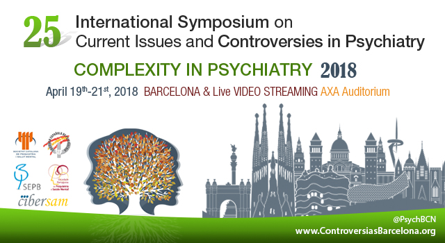 PsychBarcelona's tweet photo. "Complexities in Psychiatry: Affective Disorders"
📌 Catherine Harmer (🇬🇧, @UniofOxford)
📌 Michael Berk (🇦🇺, @Deakin)
📌 Brenda Penninx (🇳🇱, @VUamsterdam)
📌 Guy Goodwin (🇬🇧, @UniofOxford)
#2018edition COMPLEXITY IN PSYCHIATRY
https://t.co/0HFhdgiQ4c
WITH 2020 REGISTRATION ‼️ https://t.co/rHx7x2SrO2