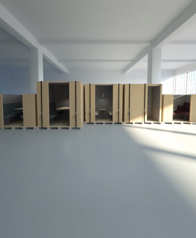 Looking for an office? We like this initiative. These can also be used at home

#popup #popupoffice #officeinabox #flexible #work #coworkers #covidproof #netherlands #nederland #werkplek #thuiswerken #desk #popupspace