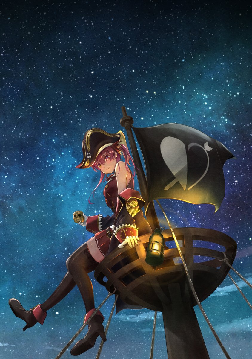 Saku ホロクル2nd A15 よければ壁紙にどうぞ 4kで読み込むと高解像度で保存できます マリン船長の上少し広くしました