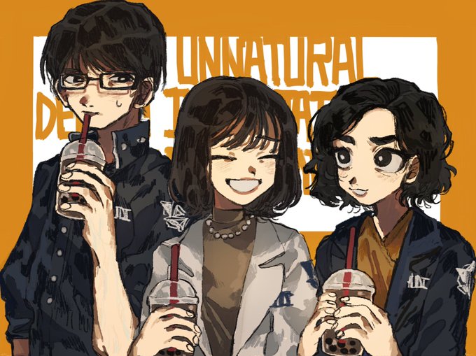 「drinking straw in mouth」 illustration images(Oldest｜RT&Fav:50)