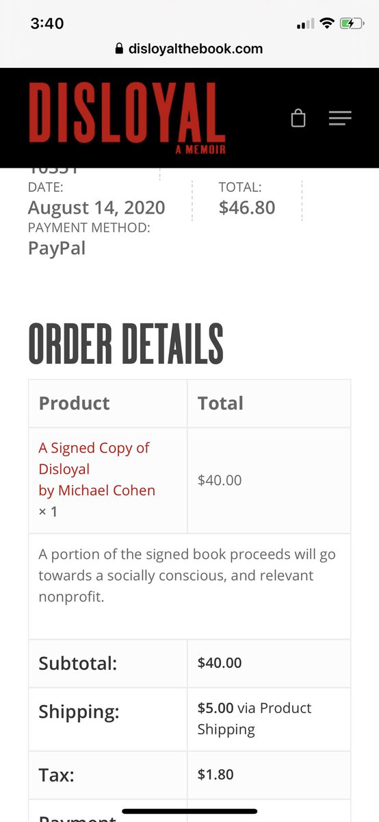 Alexduartenyc's tweet photo. @MichaelCohen212 Brought my autograph copy for my library! Started the digital few pages available and #LoveThis #BreakingNews #TrumpLies #TrumpFailedAmerica #disloyalthebook https://t.co/6O495a192f
