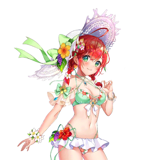 時屋 白猫 白猫 夏エマ 立ち絵 差分 その1 白猫