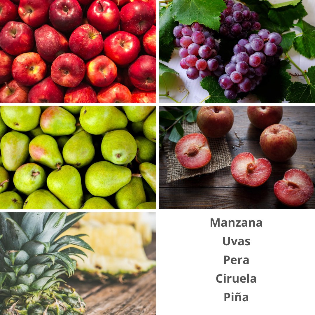 ayfisi's tweet photo. Frutas y verduras de temporada 👉🏼 ⒶⒼⓄⓈⓉⓄ ⁣
⁣
🍌🍒🍇🥬🥒🥦🥔🥕🍎⁣
#nutricion #nutricionista #salud #dietetica #frutasyverduras #alimentacion #alimentacionsaludable https://t.co/j0y2z4J3IM