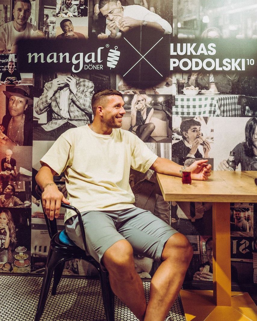 Lukas Podolski Com Always A Good Idea To Drink Cay Mangal Lp10 Food